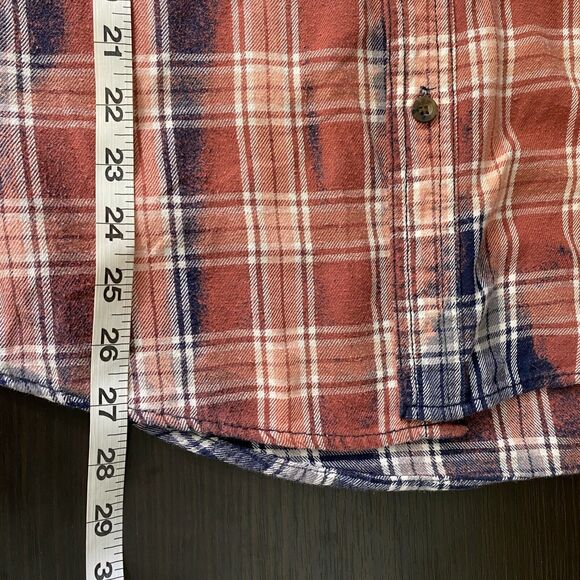 Blink 182 Shirt Adult Medium Bunny Graphic Band Logo Handmade Bleach Flannel - Picture 15 of 15